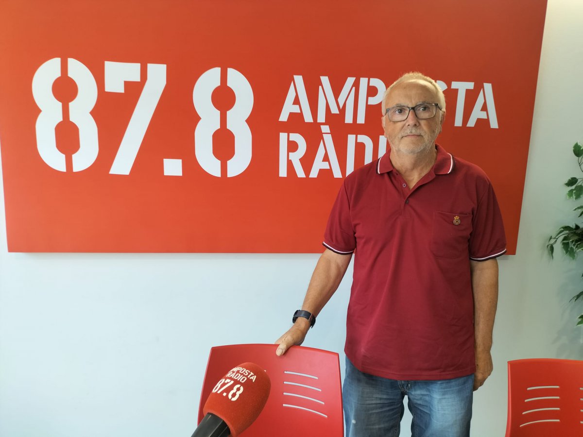 Entrevista Esteve Rallo, cap de Protecció Civil d’Amposta 21 8 2023