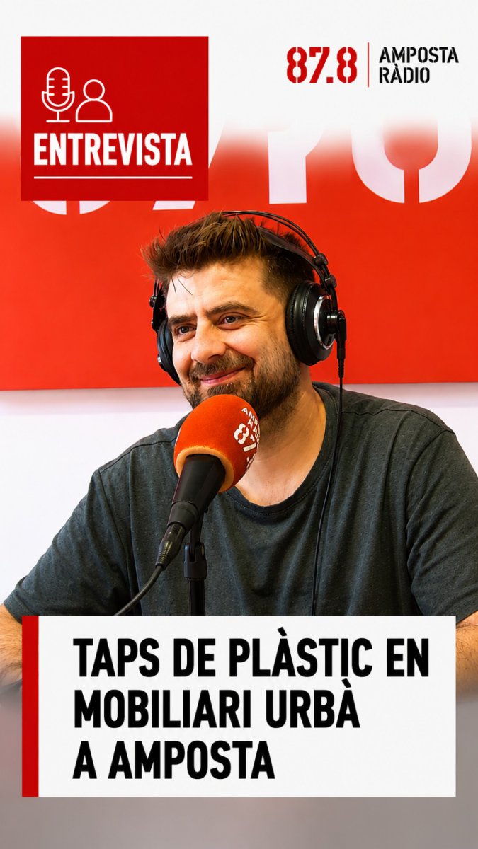 Precious Plastic: Com transformem taps de plàstic en mobiliari urbà a Amposta