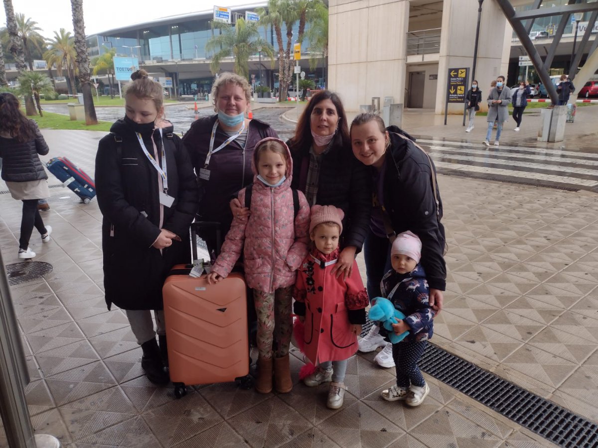 La familia ucraïnesa apadrinada per Nanda Aixendri ja ha arribat a Amposta. Ella mateixa ens explica tot el camí fins arribar aquí