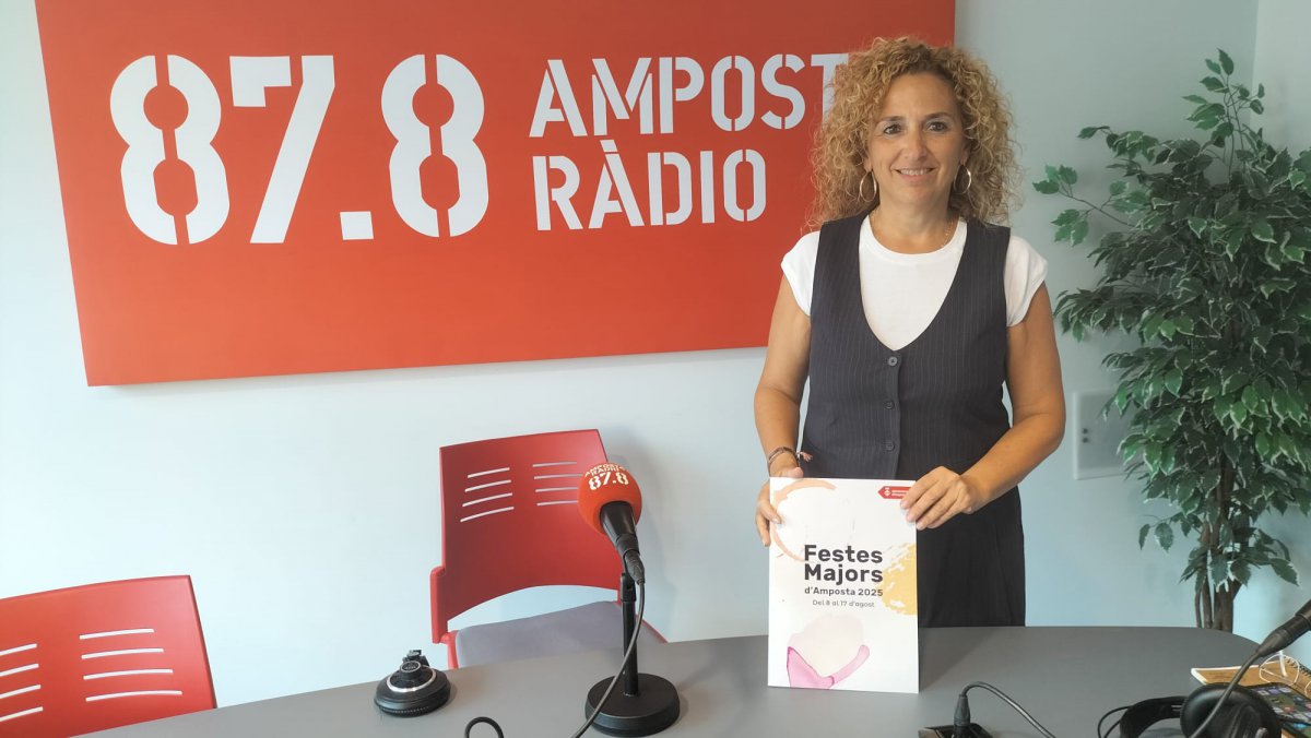 Entrevista amb Anna Tomàs, regidora de festes. Festes Majors 2025