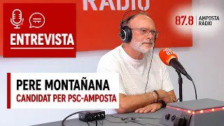 Pere Montañana "La política és carrer, no despatxos". El nou repte del PSC Amposta