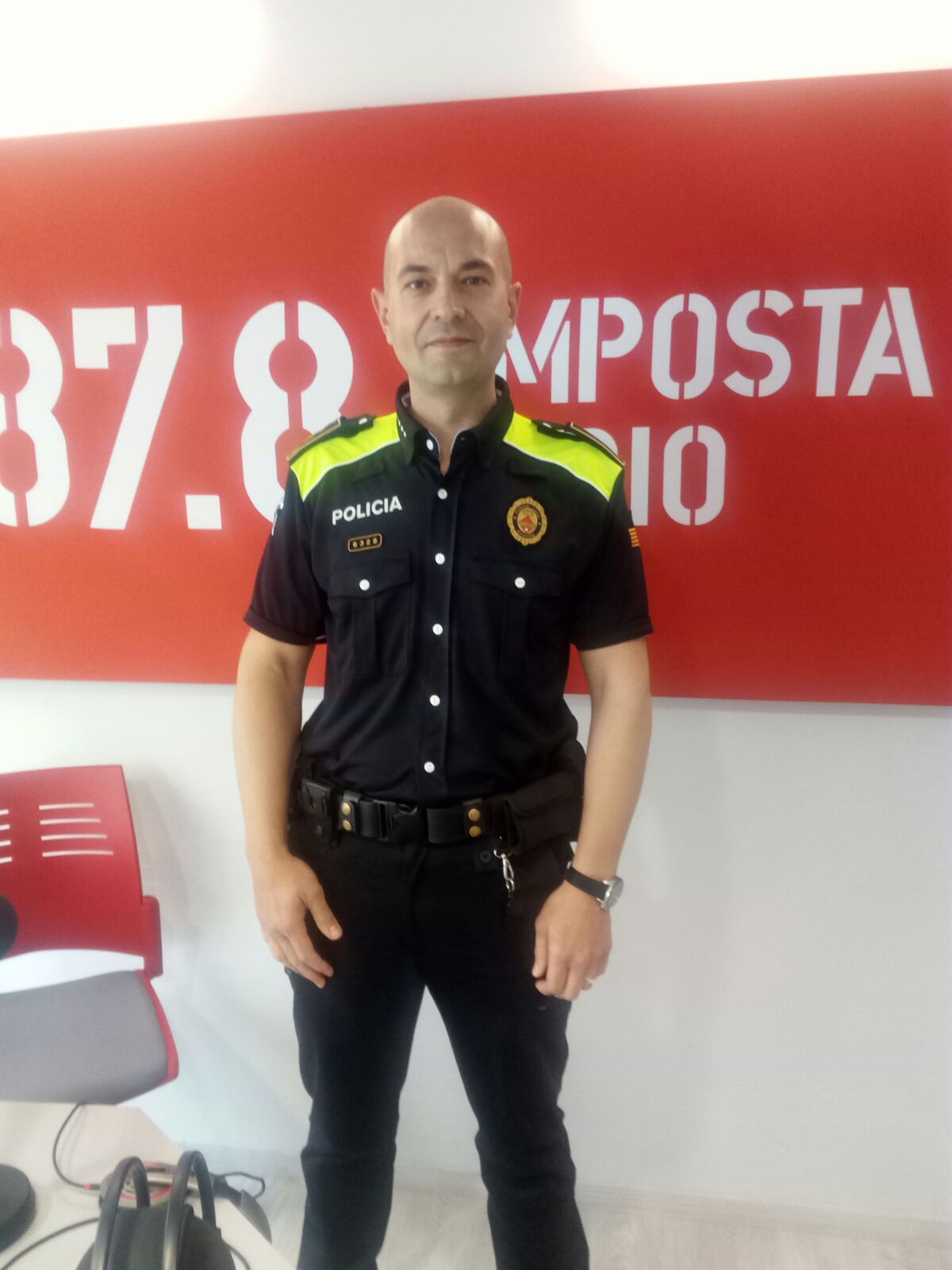 ENTREVISTA A L´INSPECTOR EN CAP DE LA POLICIA LOCAL D´AMPOSTA 05 06 2018