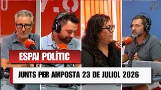 Espai Polític de JUNTSxAMPOSTA 23 07 2026