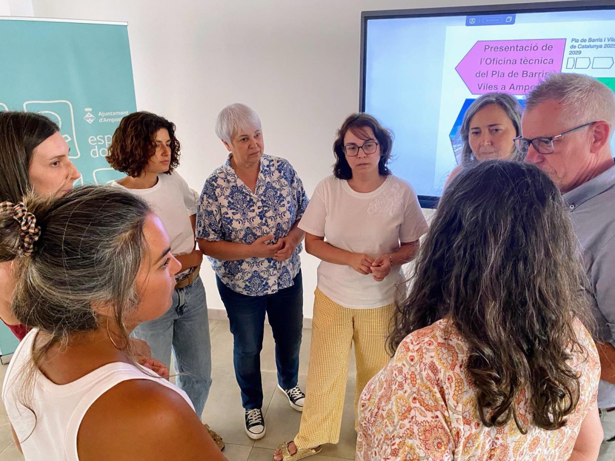 El Pla de Barris d&rsquo;Amposta agafa embranzida amb l&rsquo;oficina tècnica i l&rsquo;equip humà que coordinarà les actuacions