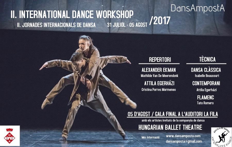 ENTREVISTA A JACQUELINE BIOSCA I CRISTINA PORRES: AMPOSTA DANSA