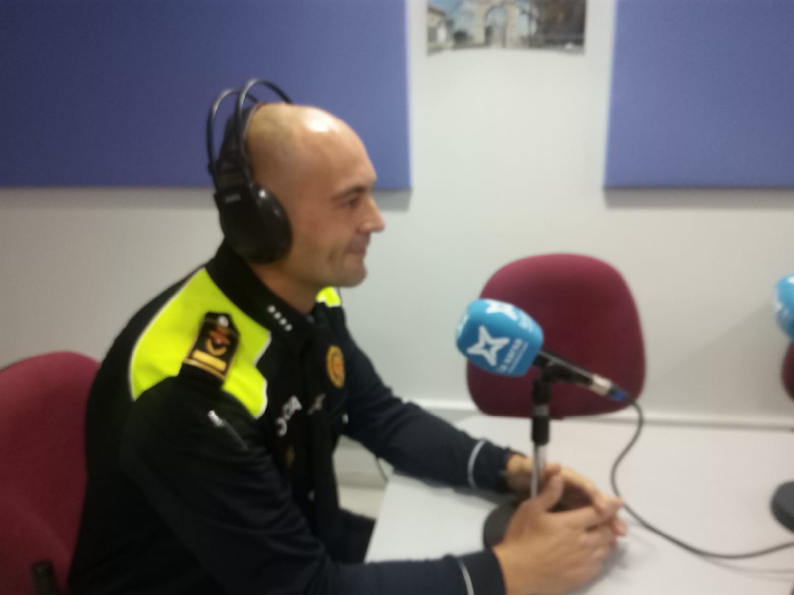 ENTREVISTA AL CAP DE LA POLICIA LOCAL D´AMPOSTA 23 10 2018