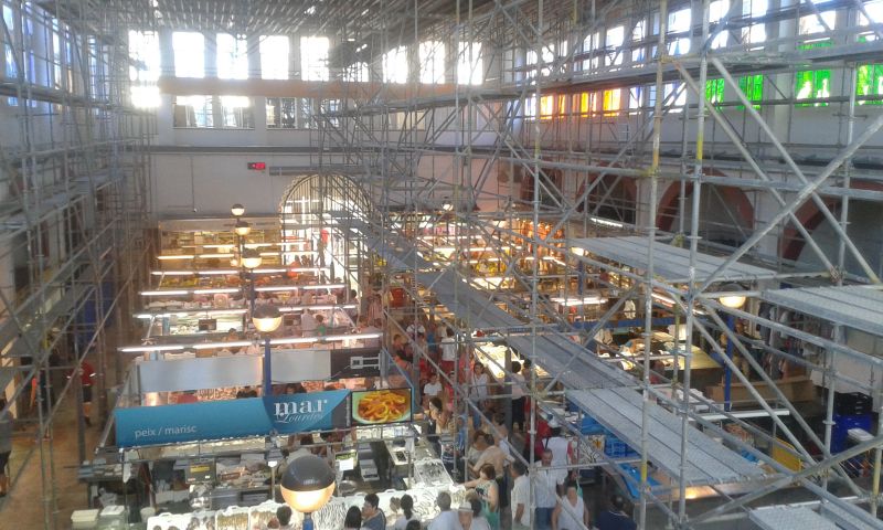 Amposta comença la rehabilitació del Mercat Municipal 