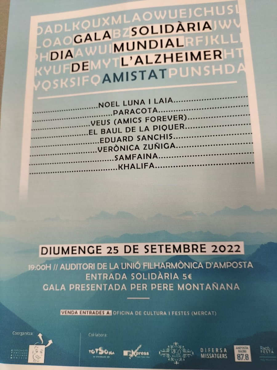 Entrevista setmana Mundial de Alzheimer 15 09 2022