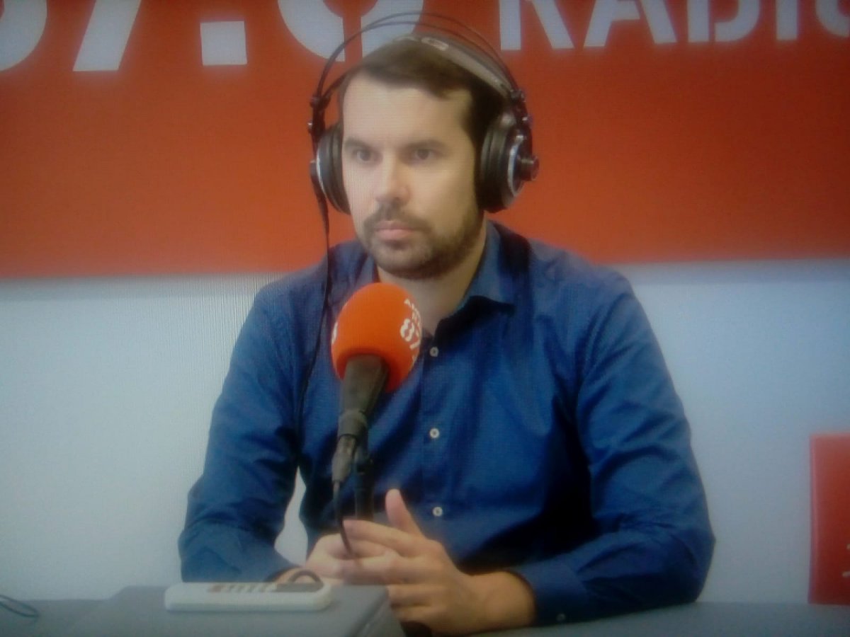 Entrevista Jesús Colomé coordinador del Consell de la República a Amposta