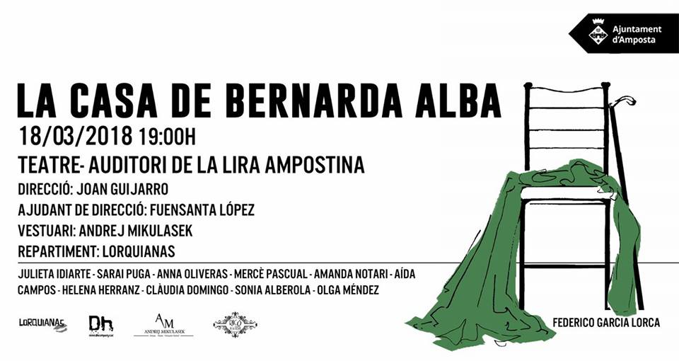 ENTREVISTA A FUENSANTA LÓPEZ I JOAN GUIJARRO: ESTRENA DE "LA CASA DE BERNARDA ALBA"