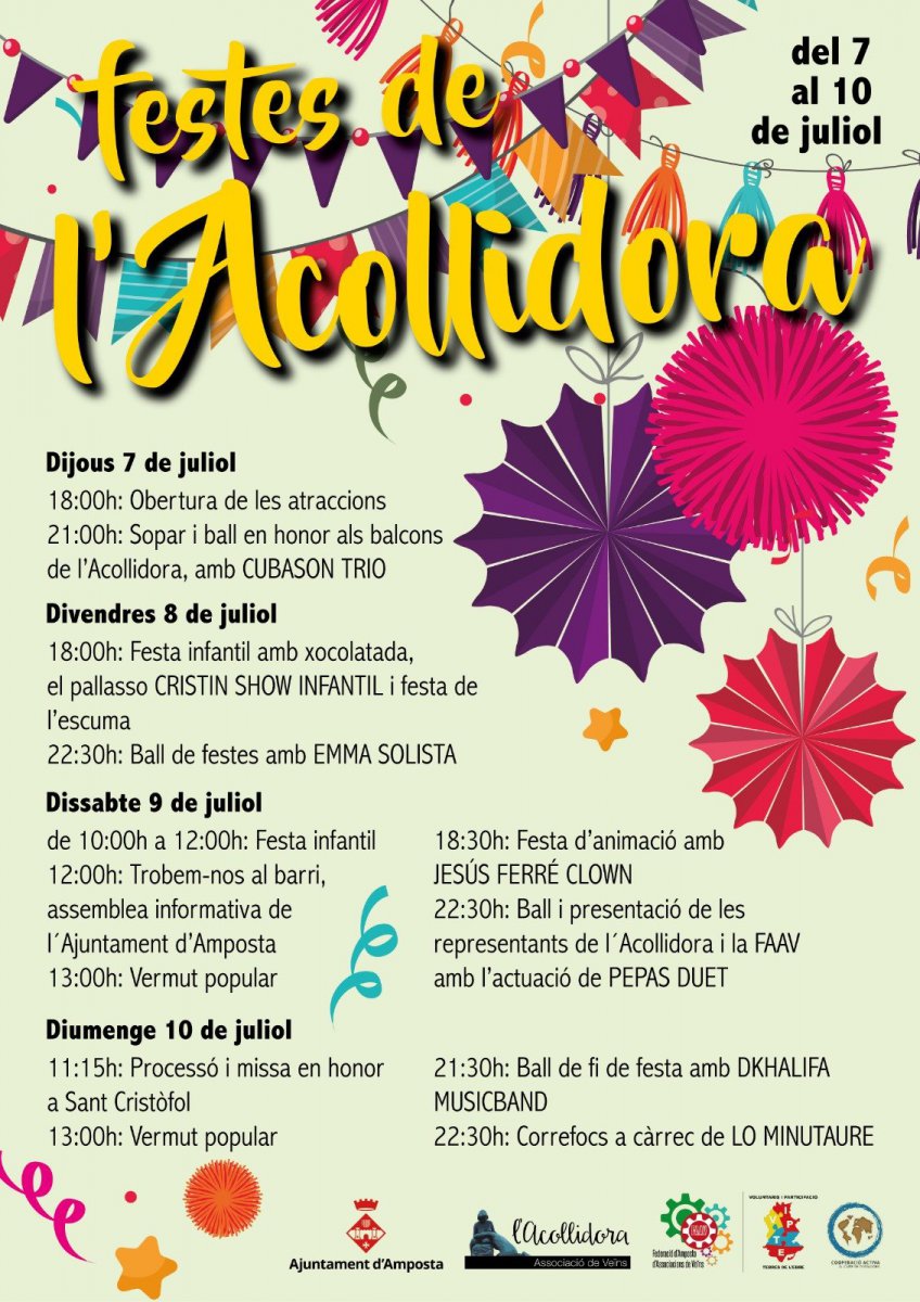 Parlem amb Angel Porres de les Festes de l’Acollidora 2022