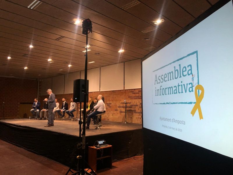 ASSEMBLEA INFORMATIVA AJUNTAMENT D´AMPOSTA MARÇ 2019