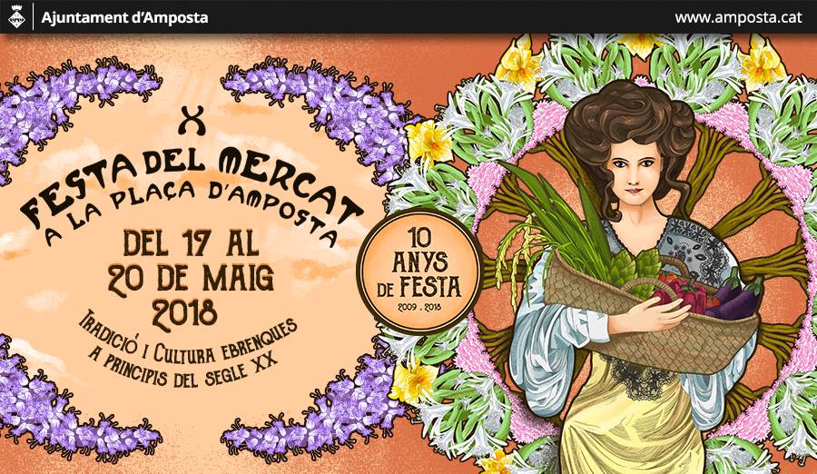 PROGRAMA DE "LA FESTA DEL MERCAT A LA PLAÇA 2018": NOVETATS