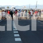 Una trentena de persones tallen l´N-340 a Amposta mitja hora i ho repetiran cada dia de la setmana
