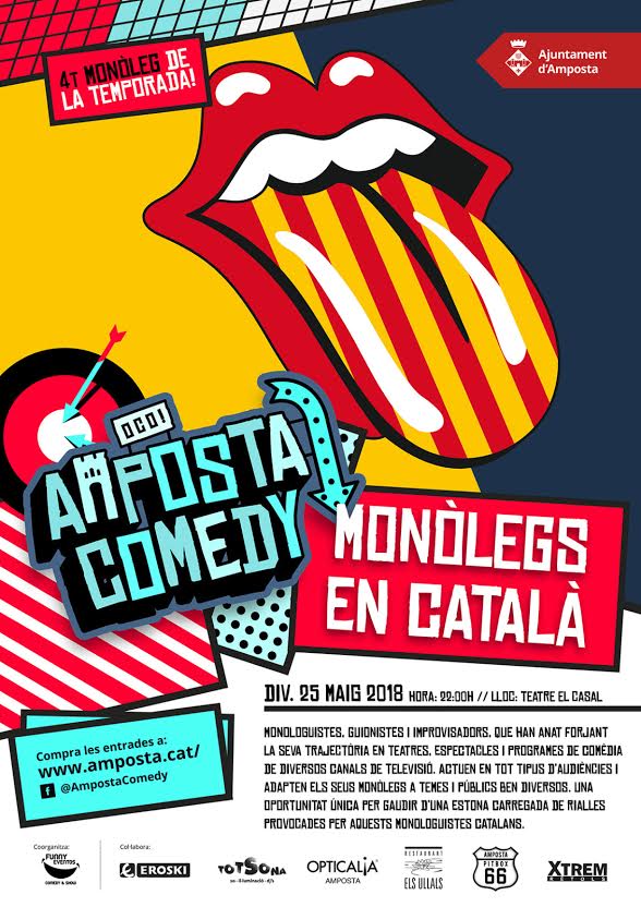 ENTREVISTA A ANGEL MIRALLES I CHARLIE PEE, CÒMICS DE L´AMPOSTA COMEDY: MONÒLEGS EN CATALÀ