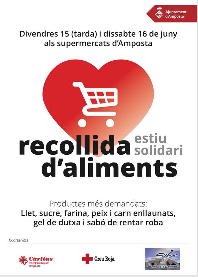 ENTREVISTA A Mª CARMEN SIMÓ I TERE RECHE: RECOLLIDA D´ALIMENTS ( ESTIU SOLIDARI)