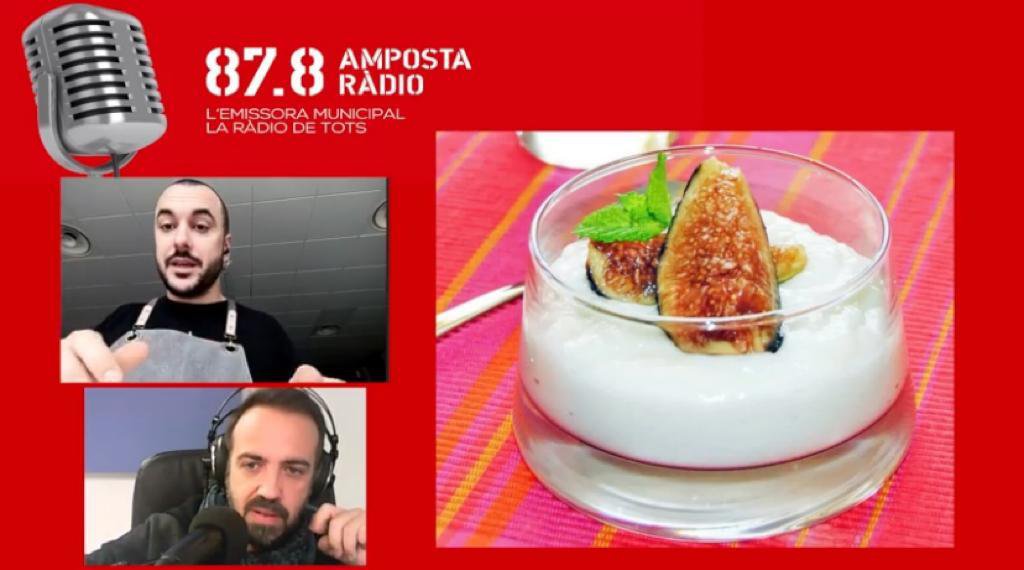 Gerard Fabregat ens prepara una "Folqueta de Neu": Puding de Coco amb Figa