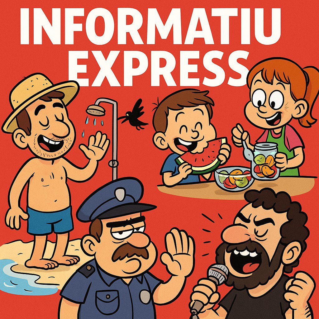 INFORMATIU EXPRESS | Platges verges, cuina amb fruita, festivals i metges emprenyats!