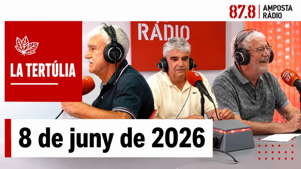 DILLUNS DE TERTÚLIA A AMPOSTA RÀDIO 08062026