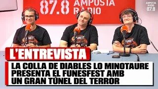 La Colla de Diables LO MINOTAURE presenta el FunesFest amb un gran túnel del terror