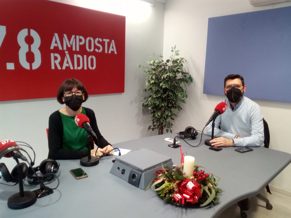 Entrevista Inés Martí i Ramon Bel ( Remodelació actes de Nadal i Reis)