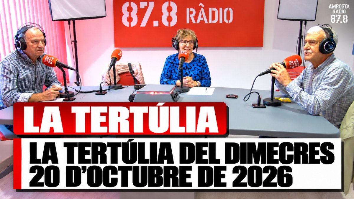 La tertúlia del dimarts 20 10 2026