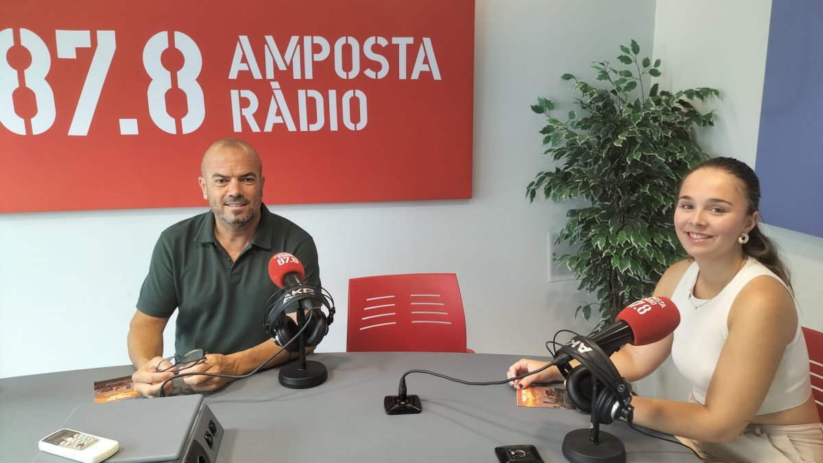 Entrevista festes del Poble Nou del Delta,amb Agustí Tirado i Júlia Sancho