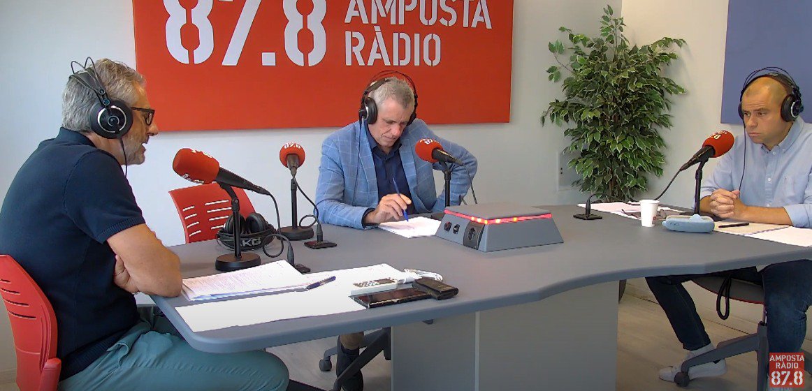 Debat del Ple d’Amposta setembre 2023: Líders de SomAmposta, JuntsxAmposta i Esquerra d’Amposta