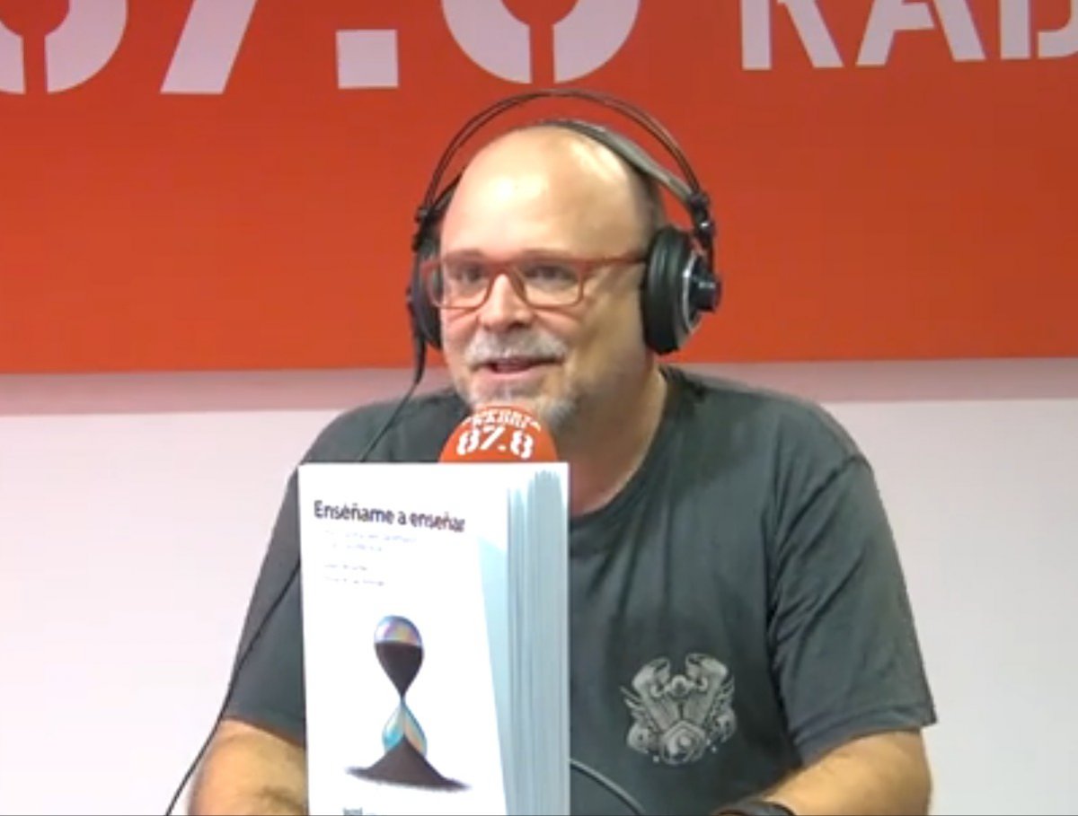 Albert Reverter: com ensenyar després d’errar Entrevista sobre el llibre "Enséñame a Enseñar