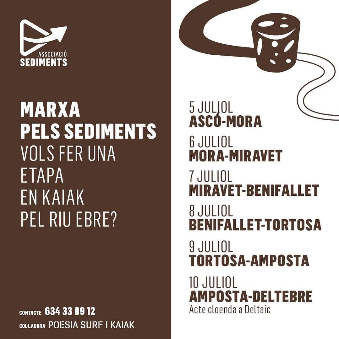 Entrevista a Josep Segarra i Núria Marco per parlar de "La Marxa pels Sediments"
