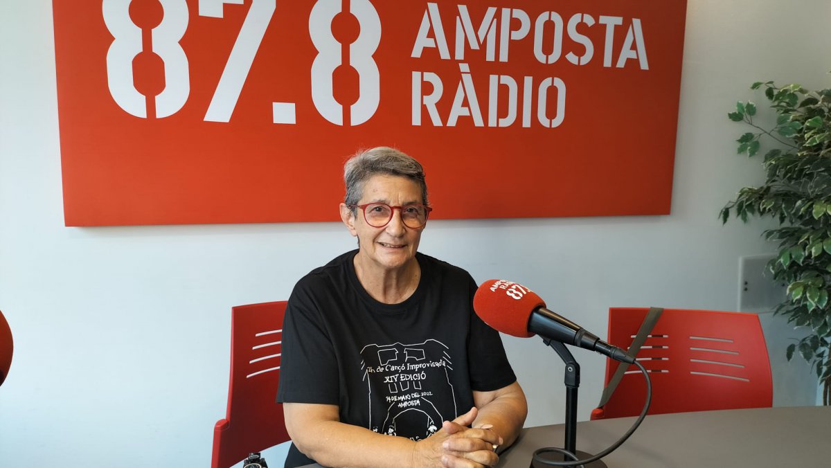 Entrevista Tere Reverté, pregonera de la Festa Major d’Amposta 2025