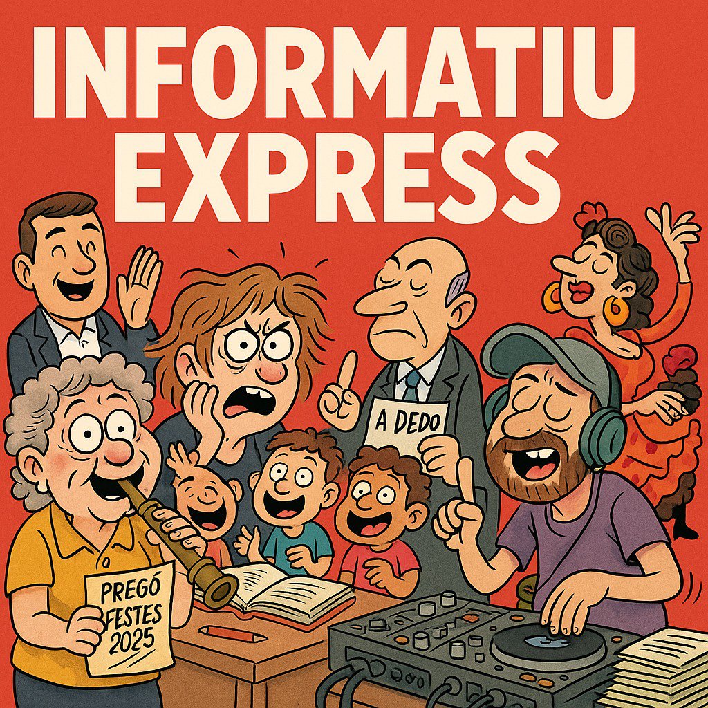 Últim Informatiu Express: Tere Reverté pregonera, drama educatiu, Eufònic 2025 i més!