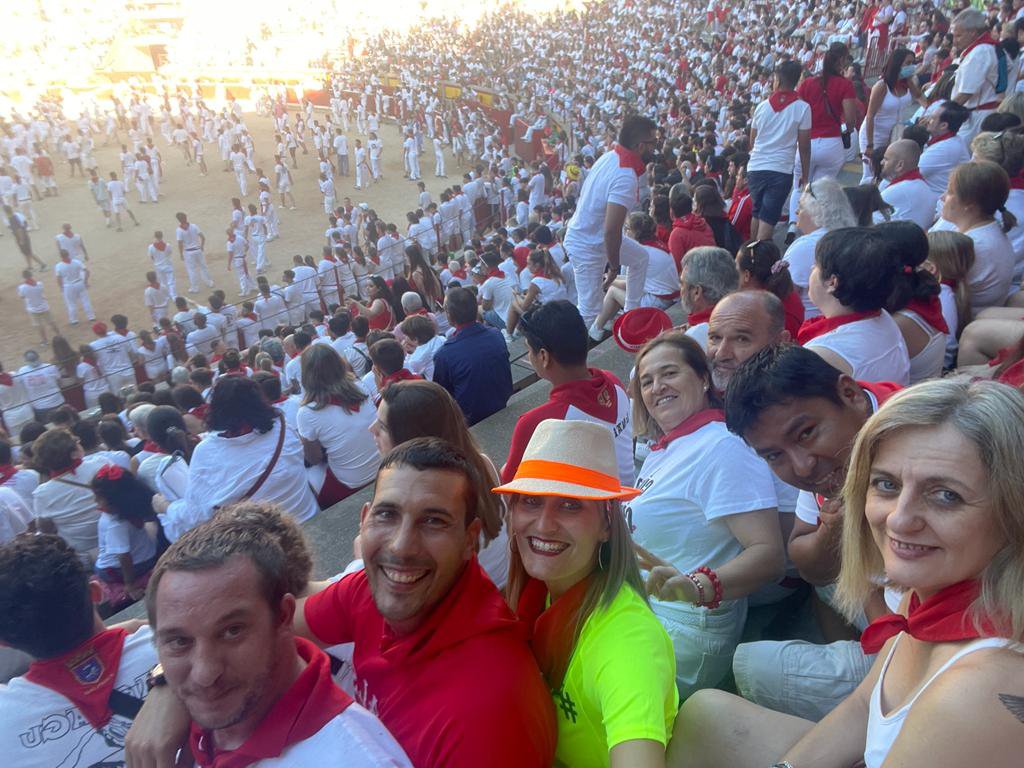 Entrevsita Ampostines i Ampostins a Sant Fermín