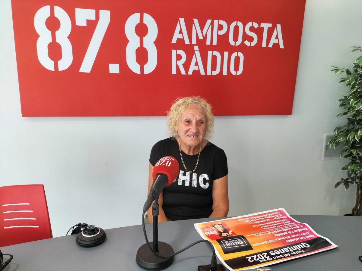 Entrevista a Margarita Sales, festes barri de les Quintanes -Zona Alta 6 09 2022