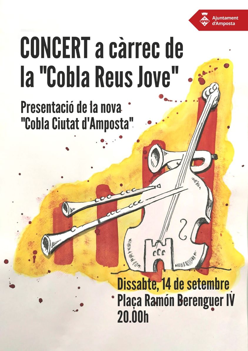 ENTREVISTA A JÚLIA BARBERÀ I DANI FORCADELL PER "LA COBLA CIUTAT AMPOSTA"