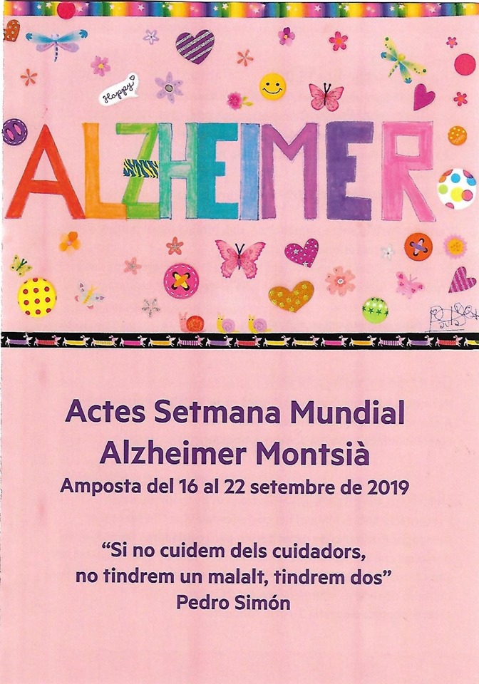 ENTREVISTA A L’ASSOCIACIÓ DE FAMILIARS ALZHEIMER: ACTIVITATS DE LA SETMANA DE L’ALZHEIMER 2019