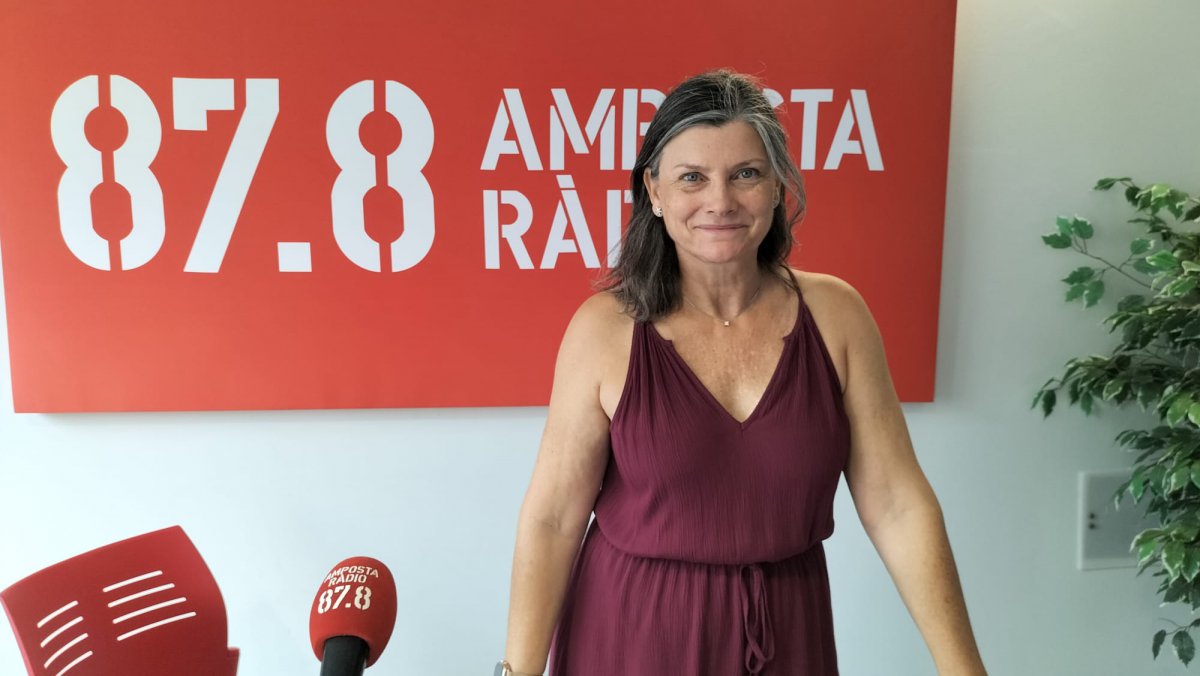 Espai "Gaudeix Amposta a l’estiu " amb Eva Bernat oficina de Turisme d’Amposta 24 7 2025