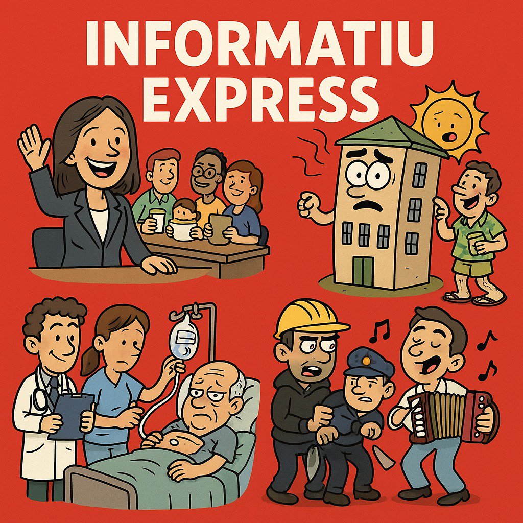 Informatiu Express: Mocions, hospitals en mode sauna, marisc clandestí i estancs de pel·li!