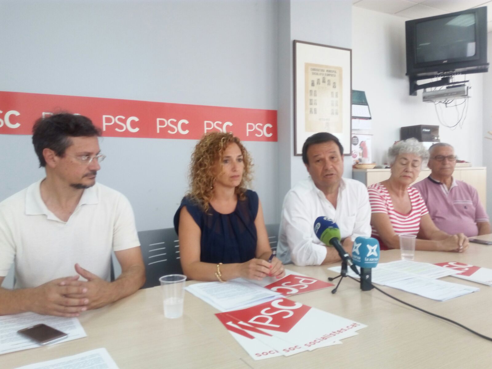 El PSC d´Amposta fa balanç dels 3 anys de Govern de EA-ERC al front de l´Ajuntament
