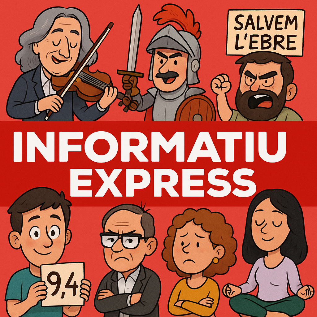 Informatiu Express: Música de cambra, profes indignats i alumnes empollons | Amposta Ràdio