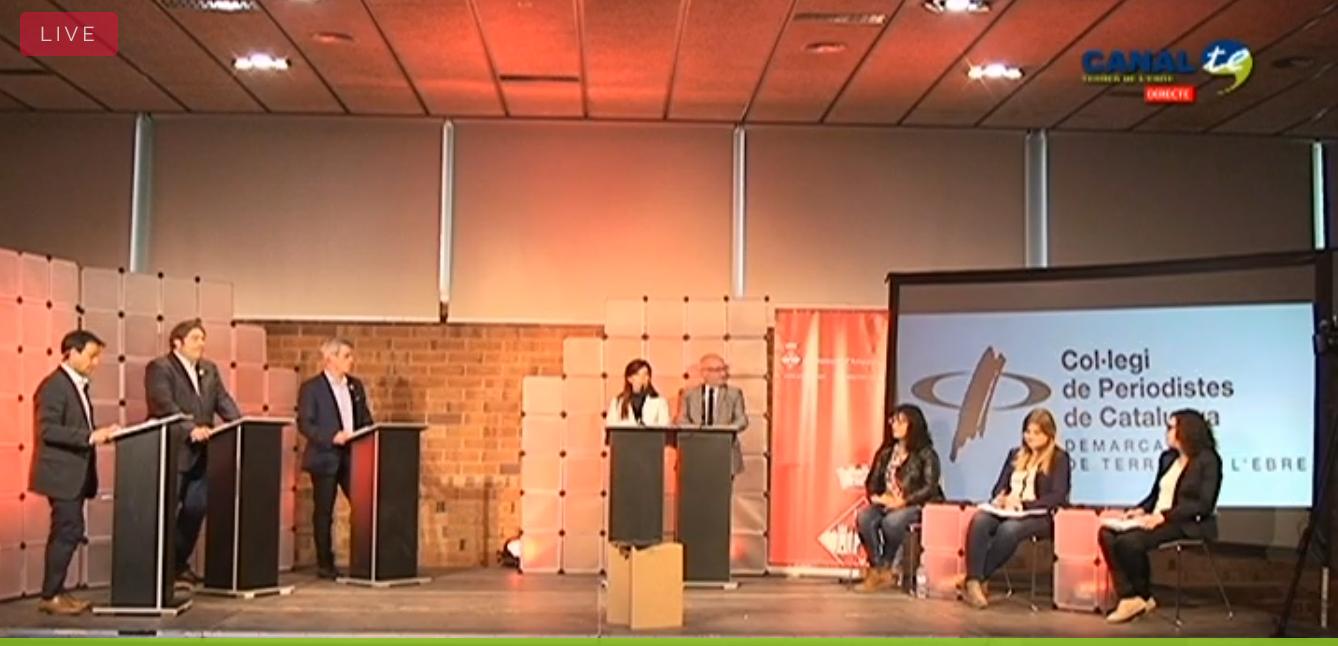 DEBAT ELECTORAL 25M AMB ELS ACALDABLES D’AMPOSTA