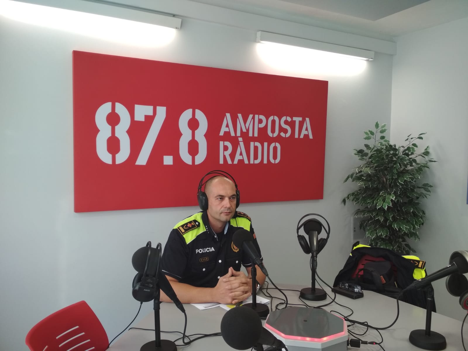 ENTREVISTA A L´INSPECTOR EN CAP DE LA POLICIA LOCAL D´AMPOSTA 09 10 2018