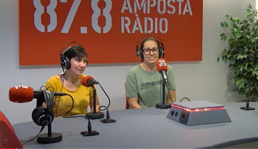 Rosa Dàmaso i Judith Forcadell, les creadores de la piràmide de la tomba d’Akhenatón