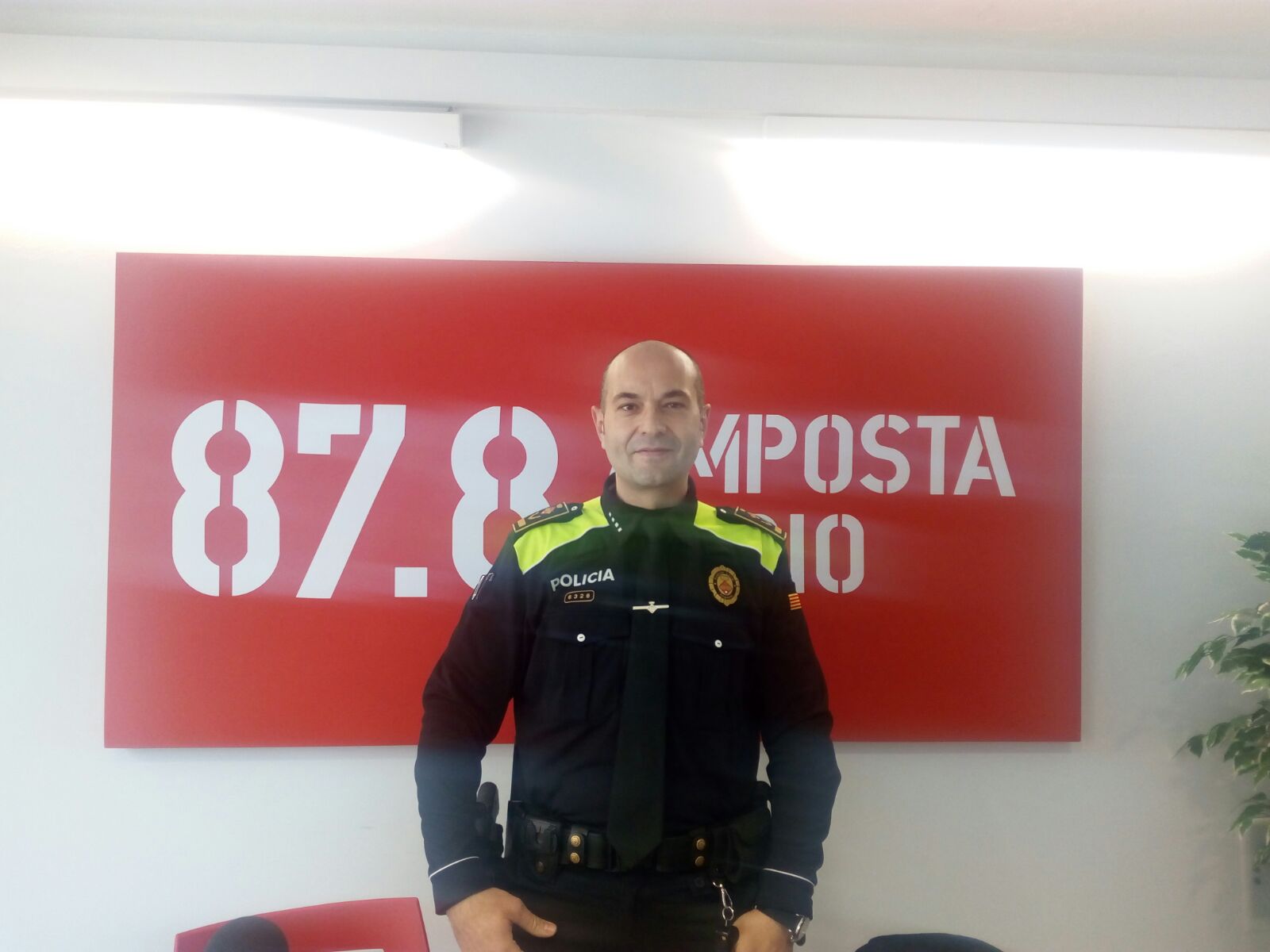 ENTREVISTA A L´INSPECTOR EN CAP DE LA POLICIA LOCAL D´AMPOSTA 20 03 2018