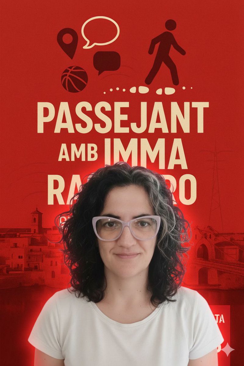 Qui ens hem trobat al Carrer Major? Passejant amb l’Inma Rastrero