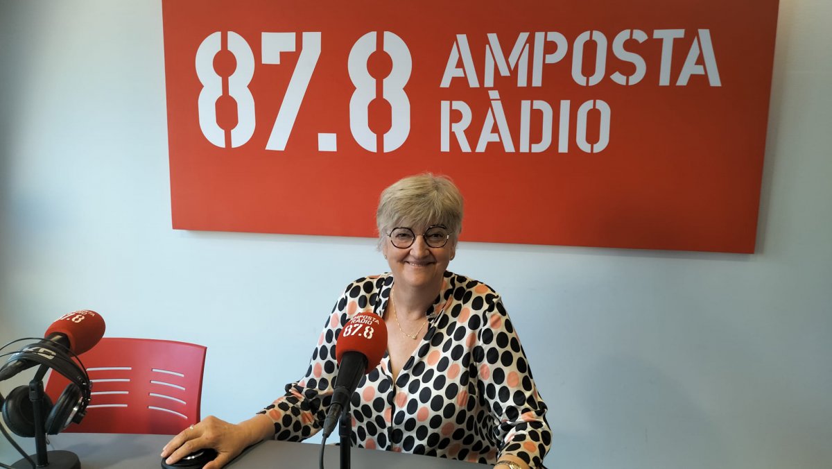 Entrevista a LLuïsa Lizarraga, primera secretaria del PSC a Amposta