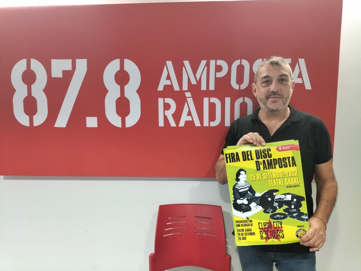 Entrevista a Jaume Vidal , Fira del Disc 22 09 2022
