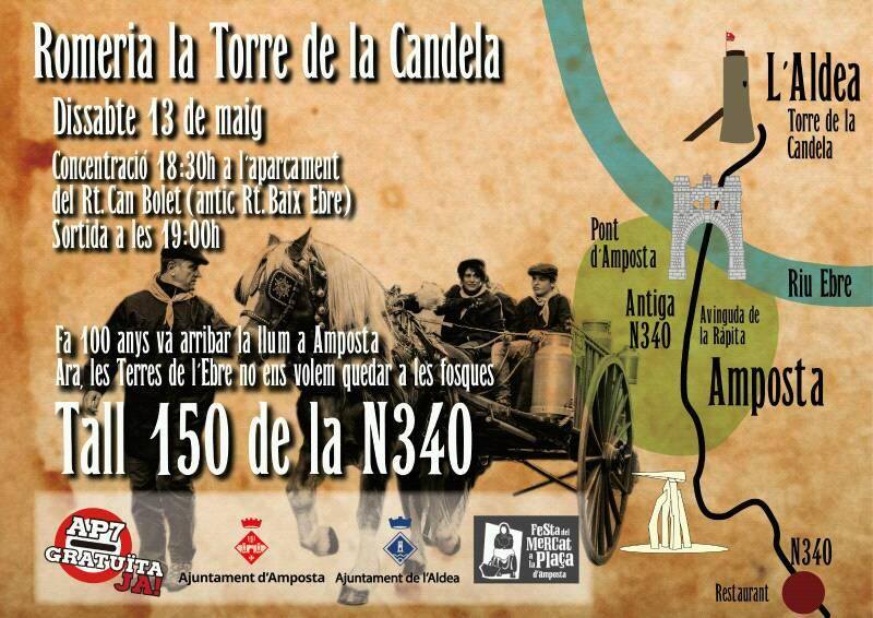 EN CONSTRUCCIÓ AL CARRER: ROMERIA A LA TORRE DE LA CANDELA