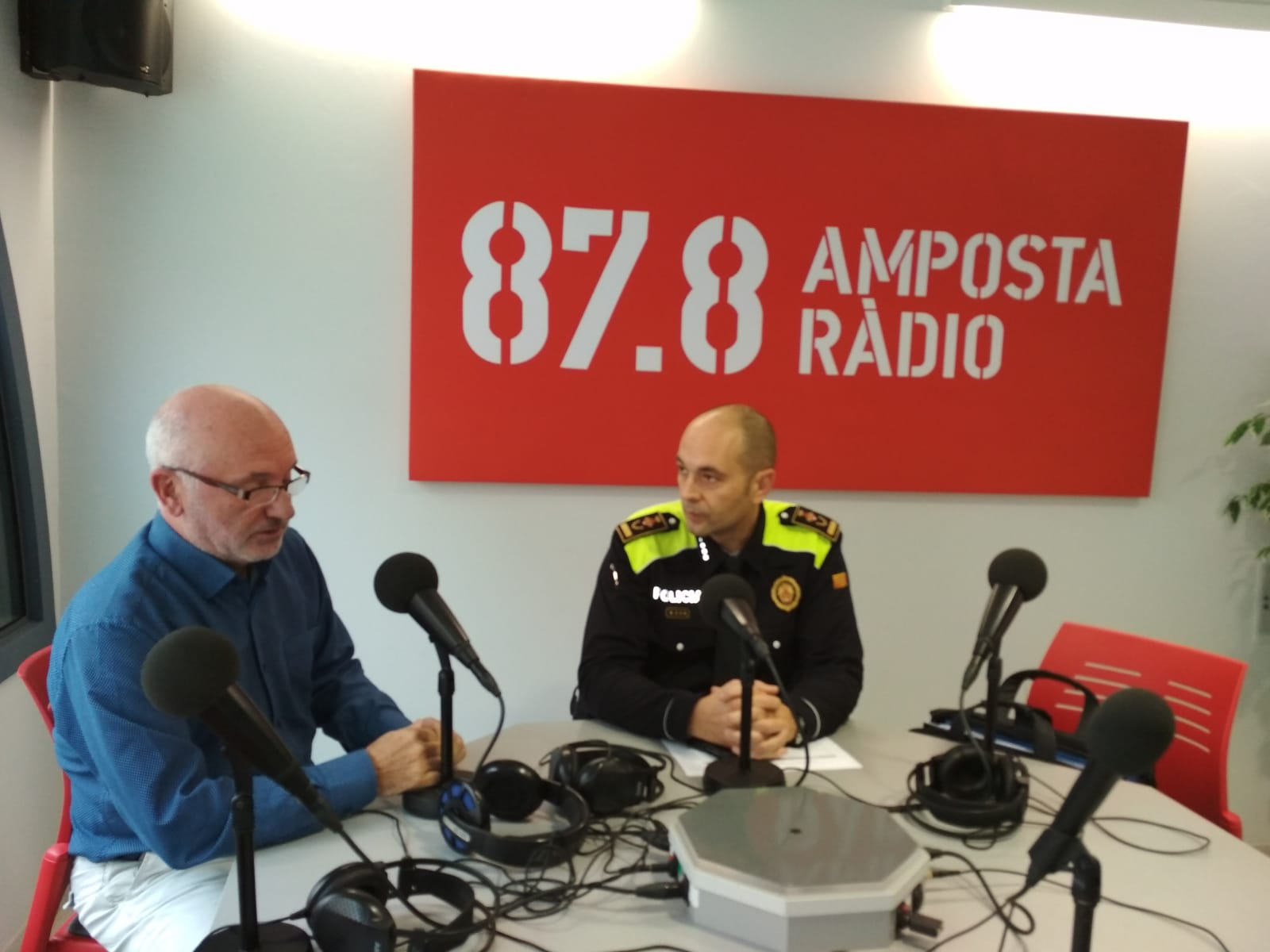 ENTREVISTA A L´INSPECTOR EN CAP DE LA POLICIA LOCAL D´AMPOSTA 13 11 2018