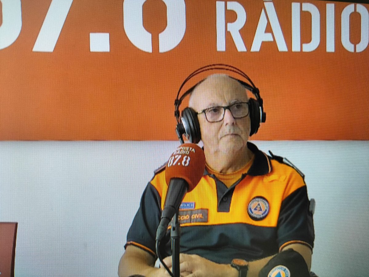 Entrevista a Esteve Rallo, Cap de Protecció Civil Amposta 16 08 2022